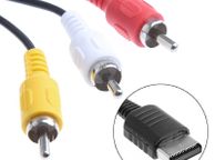 main image for ad New 1.8m AV RCA Composite Cinch Cable for Sega Dreamcast Console #602