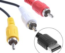New 1.8m AV RCA Composite Cinch Cable for Sega Dreamcast Console #602