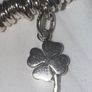 Vintage Links of London Lucky 4 Leaf Clover Charm Image 2