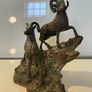 Vintage Bronze Big Horn Rams c1970 Image 4