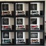 Handmade Formula 1 display frames made with a 1:43 scale F1 car model and the track layout Image 10