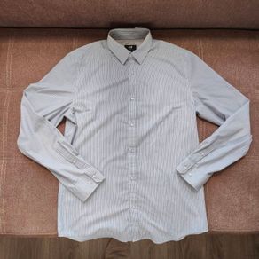 H&M Men's Long sleeve easy iron Shirt, size M