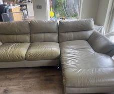 grey L-shaped sofa (has to go this week)