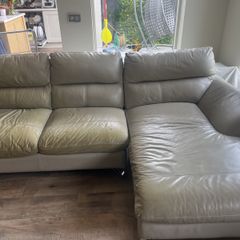 grey L-shaped sofa (has to go this week)