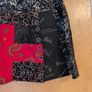 Desigual Black Patterned Skirt .  S. 18-20. Image 3