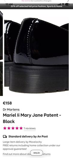 Dr Martens Mary Jane's Patent