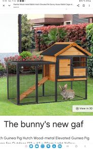 Large rabbits hutch