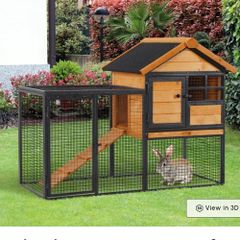 Large rabbits hutch