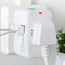Universal Travel Adapter with Dual USB Charger Ports, Multi-Plug with Surge Protector Worldwide Image 6