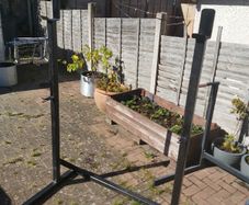 Barbells stand