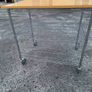 Large stainless steel kitchen trolley Image 4