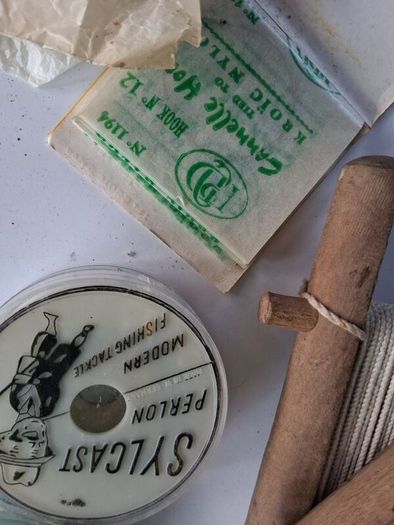 Vintage fishing gear