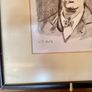 Framed Signed  Art Print W B Yeats by John F Nolan 1987 Image 6