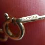 Vintage Sterling Silver 925 Gold Plated Arabic Necklace, Arabic Name Necklace length 16" - 3,9g Image 5