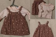 Jasper Conran Designer 2 Piece Outfit, Dress And Top
