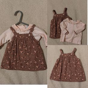 Jasper Conran Designer 2 Piece Outfit, Dress And Top