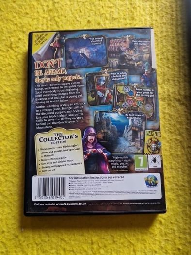 Puppet Show 3 Lost Town  The Collector s Edition Pc Windows Cd Rom games Original