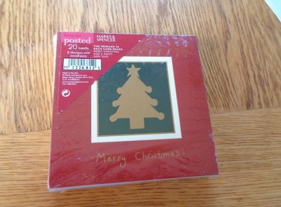 M&S Christmas Cards x 20 for Sale