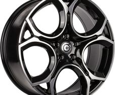18" QUEENSTOWN  Type black Alloys Seat Audi Skoda Vw 5x112