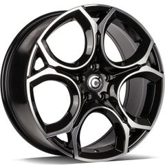 18" QUEENSTOWN  Type black Alloys Seat Audi Skoda Vw 5x112