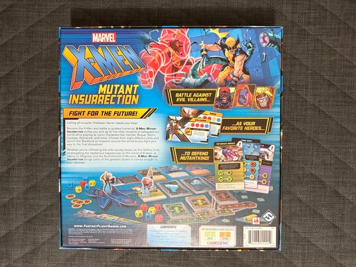 Marvel X-Men: Mutant Insurrection Board Game