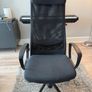 IKEA Black Office Chair, Like New Barely Used Image 3