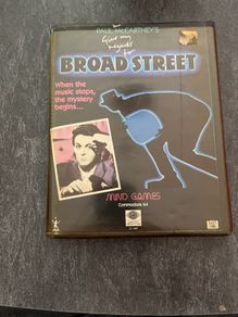Paul McCartneys Give My Regards to Broad Street C64 Game (Mind Games, 1985) Very Rare