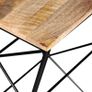 Bar Stools 2 pcs Solid Mango Wood Image 2