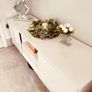 IKEA white pvc tv stand Image 2