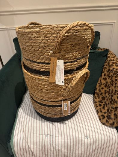 Helen James baskets x 2