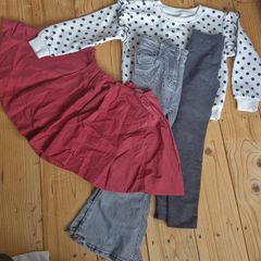 Bundle of girls clothes, age 5-6, Cos skirt included!