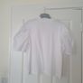 NEW Zara White Tshirt Image 3