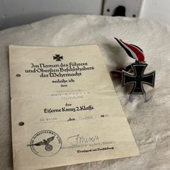 2nd Class Iron Cross German WW2