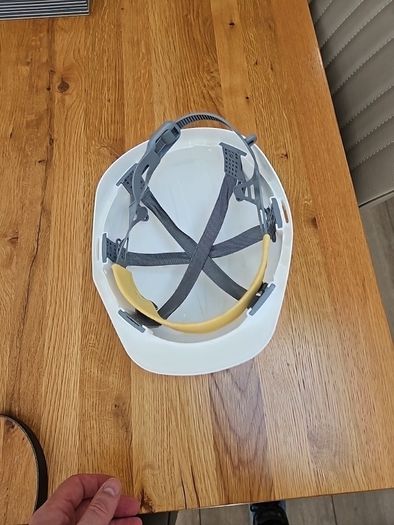 White Hard Hat