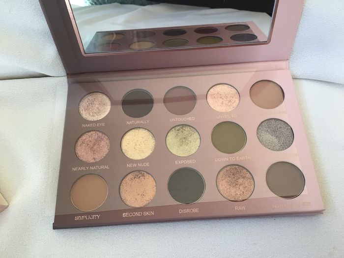 Glaminatrix Cosmetics Nearly Natural Eyeshadow Palette