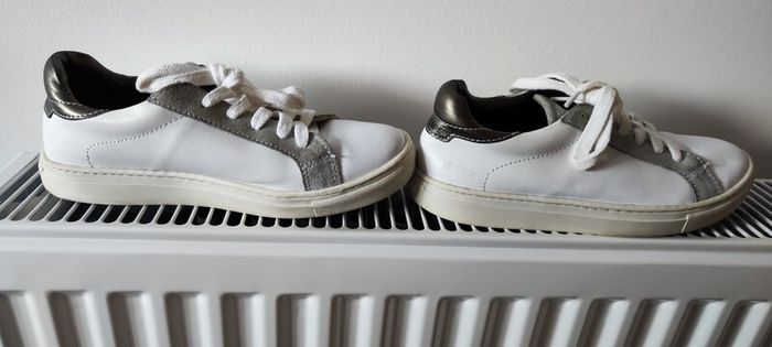 ZADIG&VOLTAIRE leather trainers 34