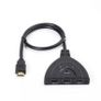 3X1 HDMI Compatible cable splitter HD 1080bp switcher adapter 3 input 1 output port hub for xbox ps4 dvd hdtv pc laptop tv Image 3