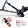 Hydraulic Rower with 12-Level Resistance Image 5