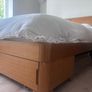 solid wood super king bed frame Image 4