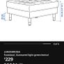 Ikea Landskrona sofa armchair and footstool Image 7