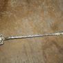 Vintage Sterling  bar spoon 9" Image 2