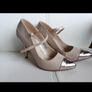 Beige Shoes. Size 5 Image 2