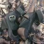ALL SAINTS Black Leather Open Toe Heels Image 2