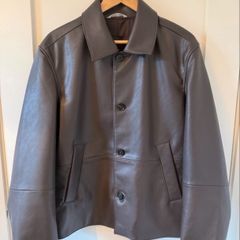Brand new zara leather effect jacket