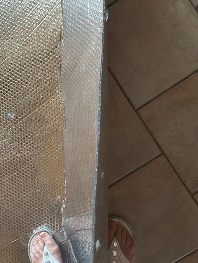 Insulation tinfoil