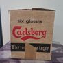 vintage carlsberg glasses Image 4