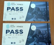 2x Sport Ireland Campus Fitness Day Passes Gym + Pool Blanchardstown D15