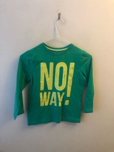 No way t-shirt (age 5-6)