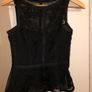 Karen Millen Black lace top Image 4