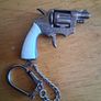 Vintage capgun revolver keyring Image 2